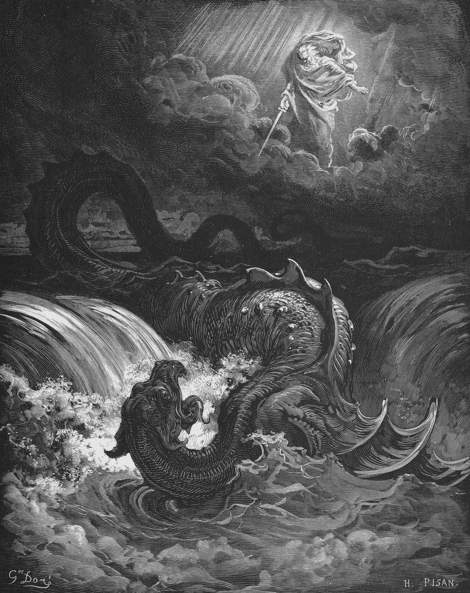 Lord Slaying Leviathan (Isaiah 27:1)