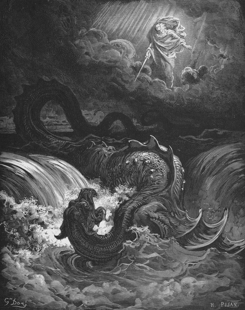 Lord Slaying Leviathan (Isaiah 27:1)