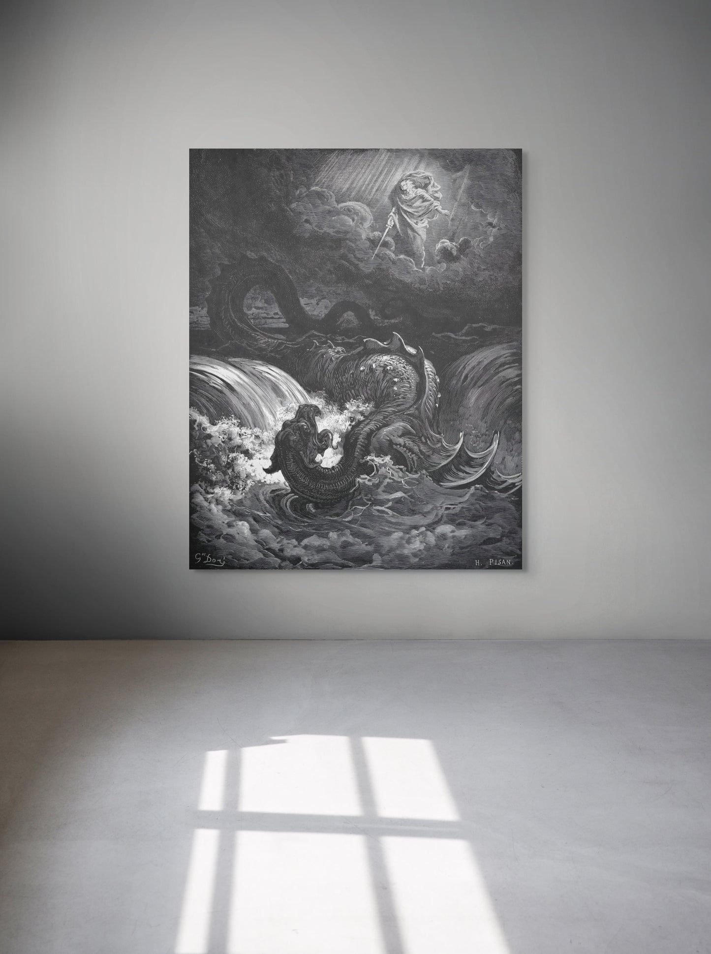 Lord Slaying Leviathan (Isaiah 27:1)